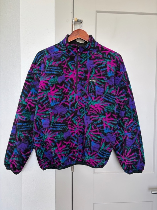 Vintage Other - VINTAGE CHUCK ROAST FLEECE 1/4 ZIP MULTI MEN’S MEDIUM